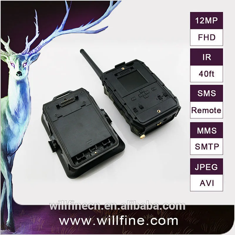 Multi-language 12MP Infrared Night Vision Wireless Motion Sensor Hidden Camera Hunting Camera
