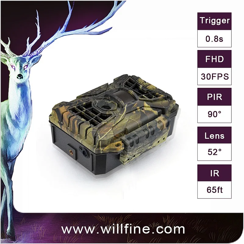 Latest Hot Selling Most Cost Effective 12MP 1080P 0.4s WIFI 4G 3G GSM MMS EMAIL FTP SMS Hunting Trail Wildlife Outdoor Camera