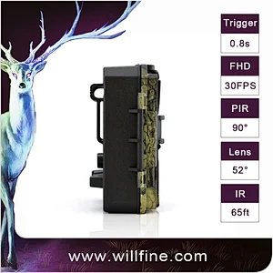2017 Latest Most Cost Effective 12MP 1080P 0.4s WIFI 4G 3G GSM MMS EMAIL FTP SMS Hunting Trail Wildlife Outdoor Camera