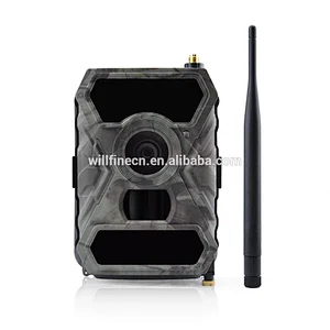 No-wire portable indoor & outdoor keepguard 12mp infrared night vision gsm solar wildlife hunting trail camera with mms/gprs