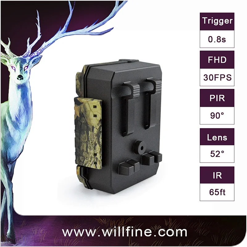 2017 Latest Most Cost Effective 12MP 1080P 0.4s WIFI 4G 3G GSM MMS EMAIL FTP SMS Hunting Trail Wildlife Outdoor Camera