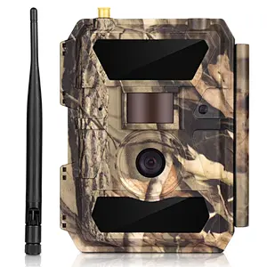 Best hunter game video recording deer animal surveillance cam solar hidden infrared mms hunting camera