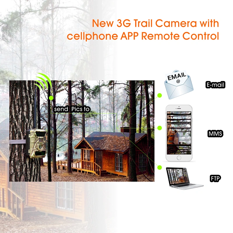 2018 New Best Review China Manufacturer Satellite Hunting Trail Wireless Cellular Game Camera