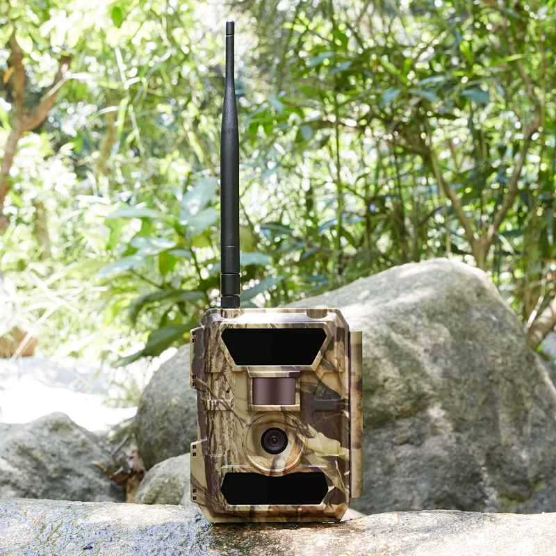 Trustful wholesale solar power wireless long range thermal forest security deer hunting 3G remote camera with sim card