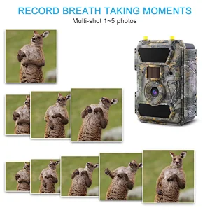 Free APP Control No Glow PIR Motion Detection Outdoor Wildlife Digital Trail Animal Camera 4G