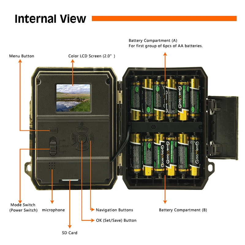 Free App SMS Remote Control No Glow Deer Spy 4G Cellular Game Camera