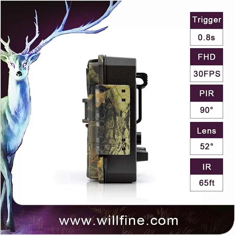 Latest Hot Selling Most Cost Effective 12MP 1080P 0.4s WIFI 4G 3G GSM MMS EMAIL FTP SMS Hunting Trail Wildlife Outdoor Camera