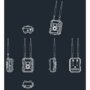 Free APP Control No Glow PIR Motion Detection Outdoor Wildlife Digital Trail Animal Camera 4G