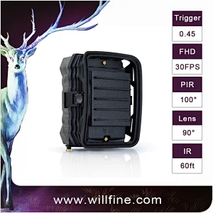 12MP 1080P PIR Motion Detection Wide/Regular Optional Lens 0.4s Response 850nm/940nm IR Wholesale Wireless Trail Camera with 3G