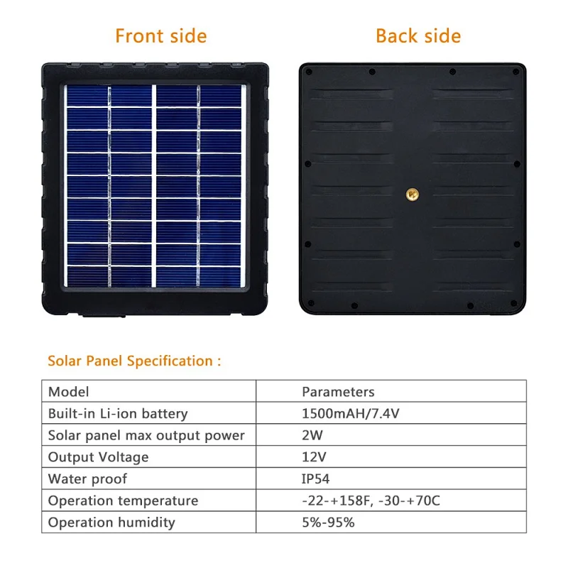 Top Rated Trail Camera Flexible Portable Sunpower Mini Solar Panel Charger Kits