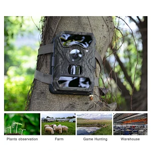 12MP 1080P PIR motion detection real time image transmission alert surveillance wireless 3G outdoor camera