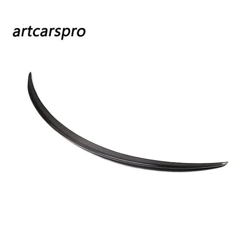 TWO DOOR W205 C63 Style Rear Trunk Boot CF Spoiler for MERCEDES BENZ