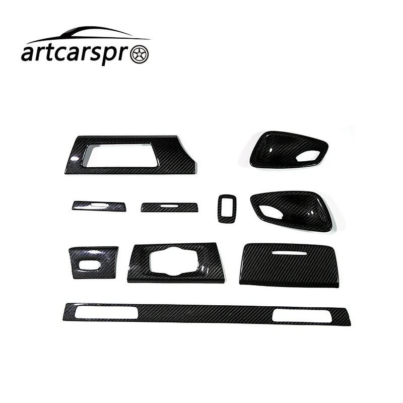 Artcarspro for BMW 3 Series E90 E92 Interior Trim Decor Direct Replacement Dry Carbon Material