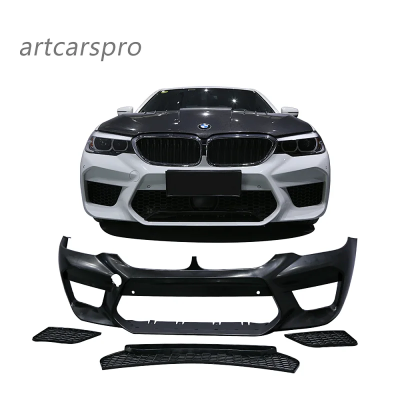 Artcarspro M5 Style Car Bumpers For BMW Wide Body Kit G30 PP Material Front Bumper Kit
