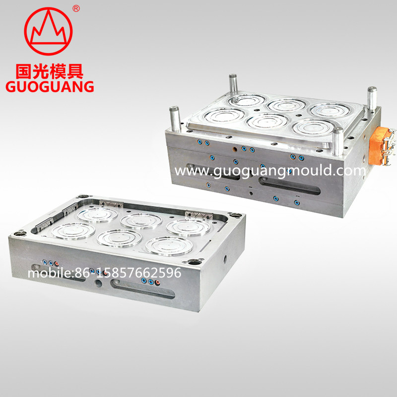 China Plastic injection mold of thin wall microwave packaging  box,disposable food packaging container mold Manufacturer and Supplier
