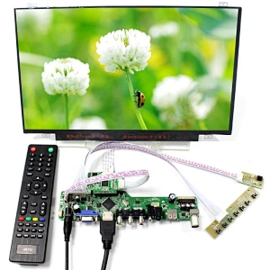 Tv input lcd controller board with 14inch 1920x1080 edp LCD panel