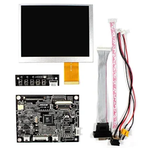 640x480 digital tft lcd module 5.6inch AT056TN52 with VGA,AV controller board