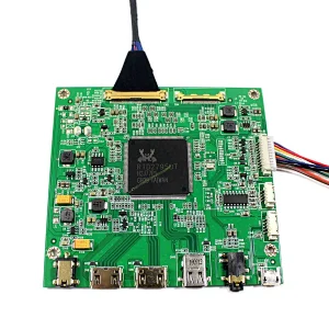 mini H+TYPE C LCD Controller Board HDR with 15.6inch LQ156D1JW04 3840X2160 IPS lcd advertising display
