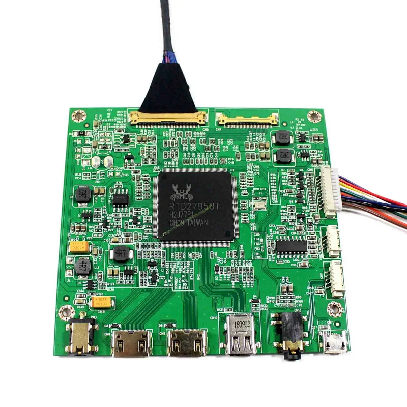 mini H+TYPE C LCD Controller Board HDR with 15.6inch LQ156D1JW04 3840X2160 IPS lcd advertising display