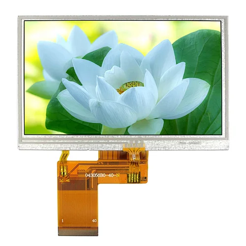 Resistive Touch Panel with 4.3 tft lcd display module 480X272 LCD Screen