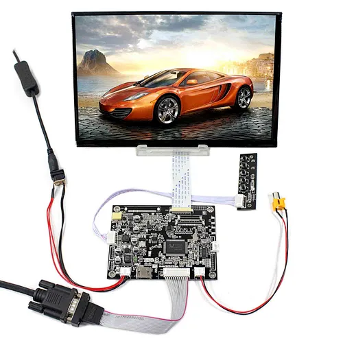 HDMI VGA AV RT2668 LCD control Board  KYV-N3 V1 EJ101IA-01G  10.1inch 1280x800 IPS LCD Screen