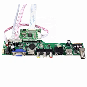 Tv input lcd controller board with 14inch 1920x1080 edp LCD panel
