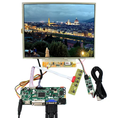 lcd controller board with raspberry pi tft for 12.1 TFT LCD Touch Screen