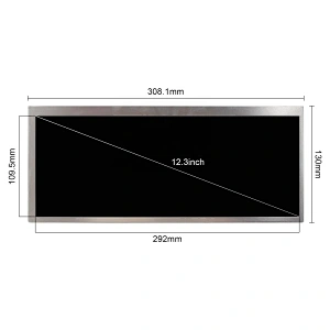 12.3inch HSD123KPW1 1920X720 LCD Screen lcd advertising display lcd display panels