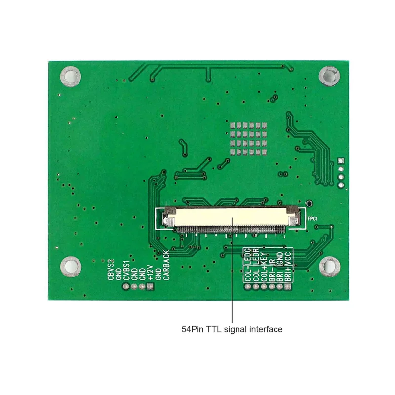 AV lcd driver board KYV-N2 V4 3.5inch LQ035NC111 320X240 tft custom lcd display panel transparent lcd screen