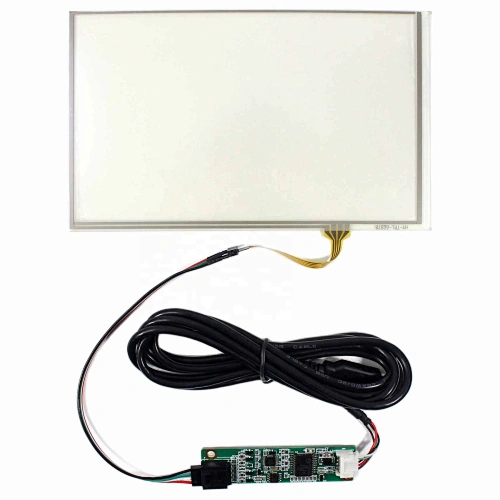 7inch 4-Wire Touch Panel With USB Driver Card 163.5x99mm for 16:9 LCD Screen