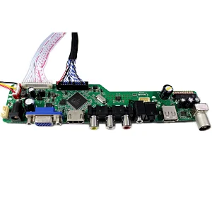 17inch 1920x1080 ccfl Backlight LCD Panel with tv controller board