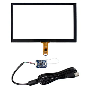 8" Capacitive touch screen+USB controller for 800x480 1024x600 16:9 lcd panel