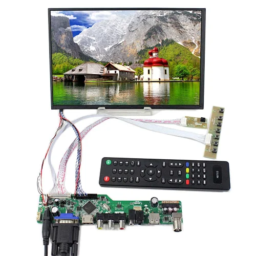 10.1 inch 1280X800 LCD Screen 10.1 M101NWWB with HDMI VGA AV USB RF LCD Controller Board T.V56.03