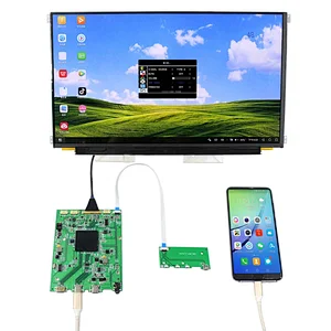 Mini H+ Type C LCD Controller VS-RT2795T4K-V2 with  15.6inch LQ156D1JW04 3840X2160 tft lcd display HDR Support