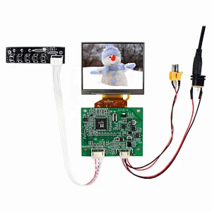 AV lcd driver board KYV-N2 V4 3.5inch LQ035NC111 320X240 tft custom lcd display panel transparent lcd screen
