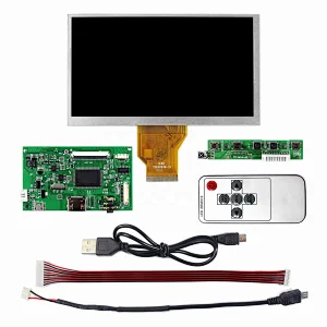 HDMI LCD Controller Board VS-TY2660H-V812 with 50P TTL Interface 6.5inch AT065TN14 800X480 LCD Screen