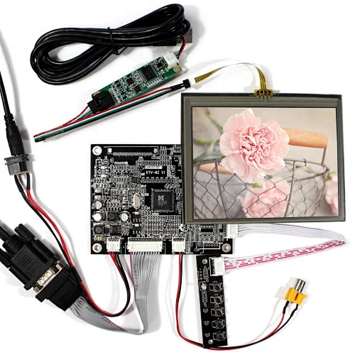 VGA,AV LCD controller board 5.6inch 640x480 color tft lcd