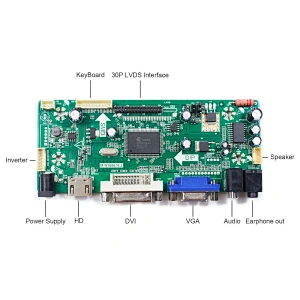 High Brightness 1000cd 15 6inch 1920x1080 FHD Screen Lcd Display Portable Monitor Driver Control Board