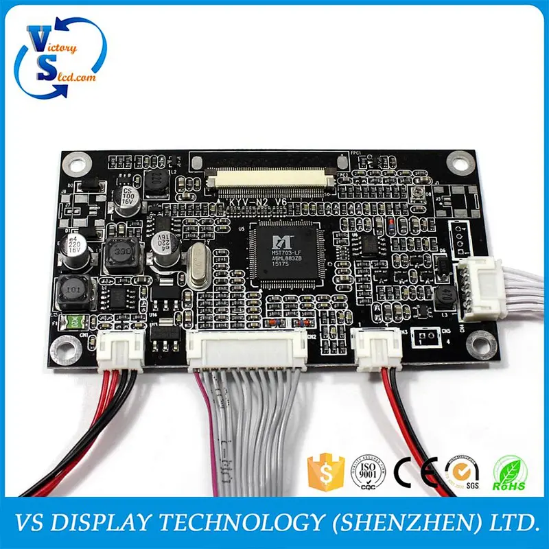 VGA,AV LCD controller board mini 5 inch lcd screen