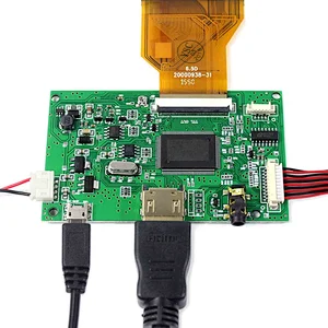 HDMI LCD Controller Board VS-TY2660H-V812 with 50P TTL Interface 6.5inch AT065TN14 800X480 LCD Screen