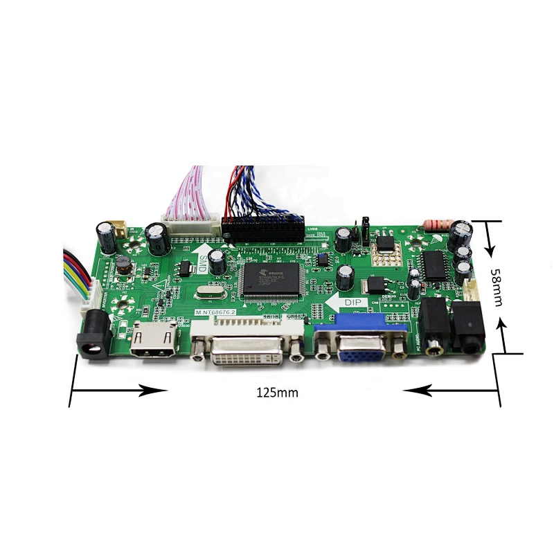 High Brightness 1000cd 15 6inch 1920x1080 FHD Screen Lcd Display Portable Monitor Driver Control Board