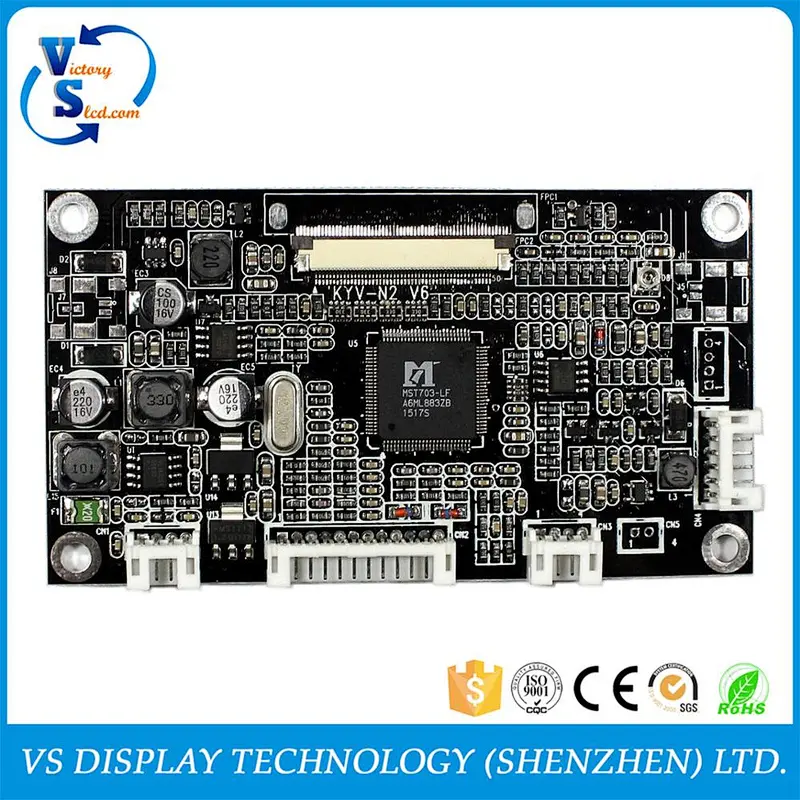 VGA,AV LCD controller board mini 5 inch lcd screen
