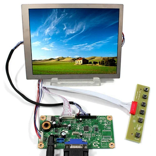 6.5inch 640x480 tft lcd G065VN01 V2 with VGA controller board