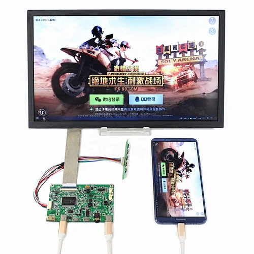 40pin 2K 4K edp lcd display module NV133QHM-A51 2560x1440 with HDMI TYPE-C LCD Controller Board