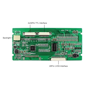 LVDS to TTL Converter board HCR-TCON N3 wor for 10.2inch tft lcd panel lvds to TTL Board TTL Converter board lvds converter board