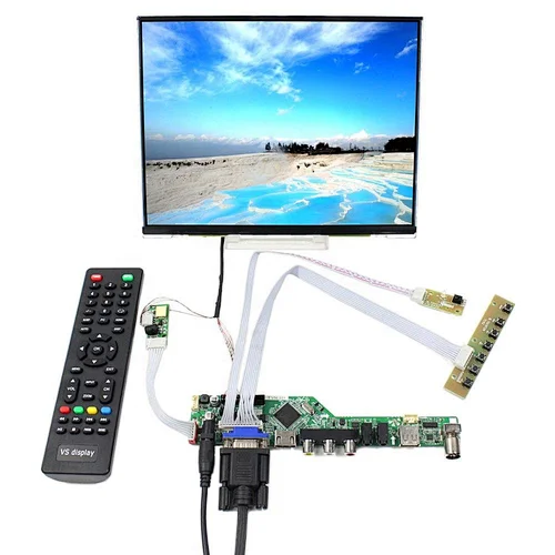 HDMI VGA AV USB LCD Controller Board 10.4inch LTD104EDZS 1024x768 replacement lcd tv screen tft display panel