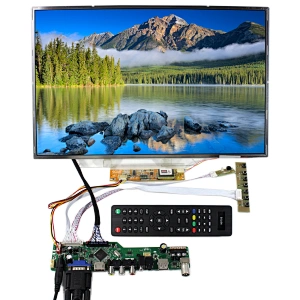 17inch 1920x1080 ccfl Backlight LCD Panel with tv controller board