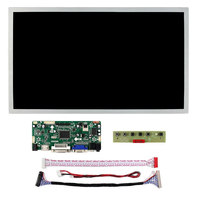 VGA HD MI LCD Controller Board for 15.6 inch  30 pins 1 Lane 1920x1080 WLED LCD Screen