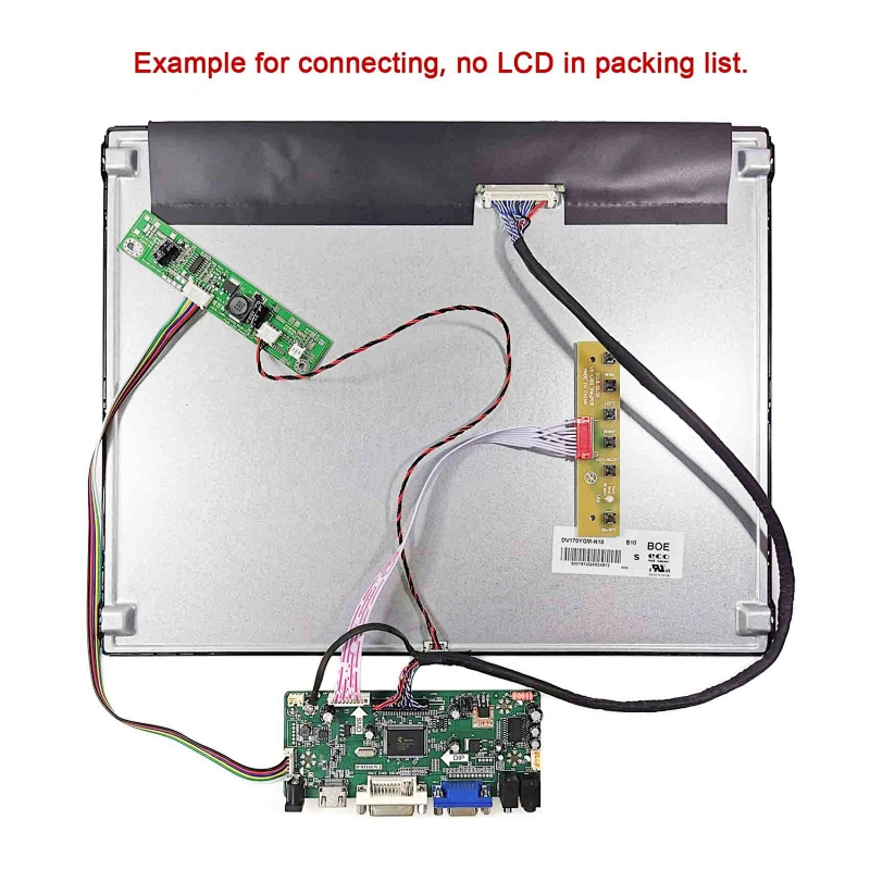 H DMI DVI VGA M.NT68676 Work for 17inch DV170YGM-N10 1280x960 game  LCD Screen monitor lcdmodule tft lcd controller board