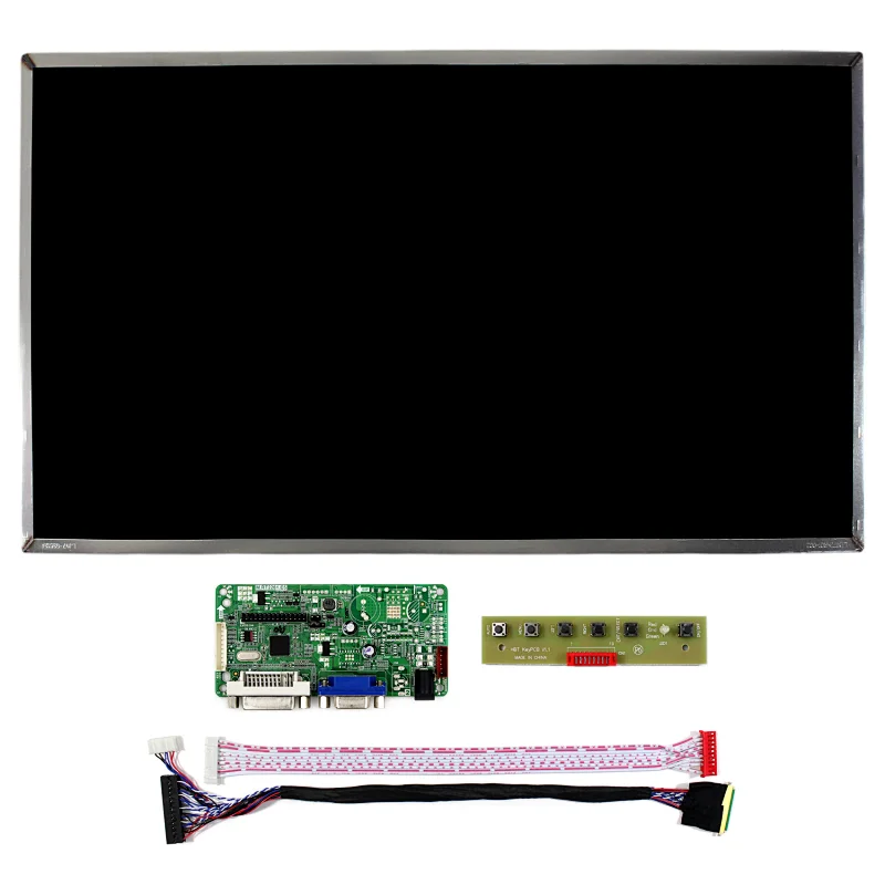 VGA DVI LCD Controller Board with 17.3inch 1920x1080 LED 40P LCD Panel